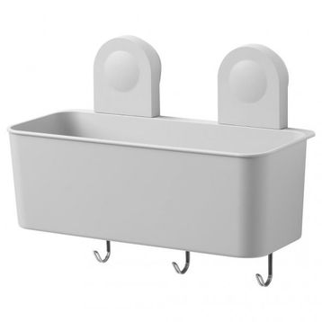 IKEA Ranen 26x21 cm Gri Duş Sepeti