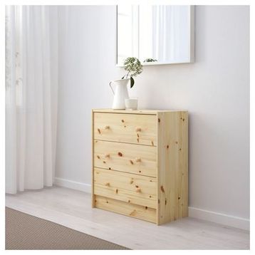 IKEA Rast Çam 62x70 cm 3 Çekmeceli Şifonyer