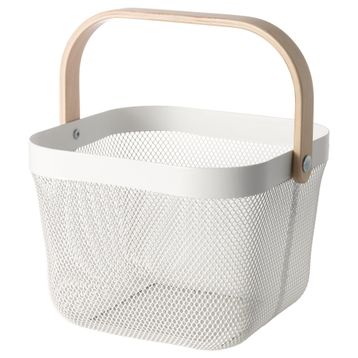 IKEA Risatorp Beyaz 25x26x18 cm Sepet