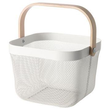 IKEA Risatorp Beyaz 25x26x18 cm Sepet