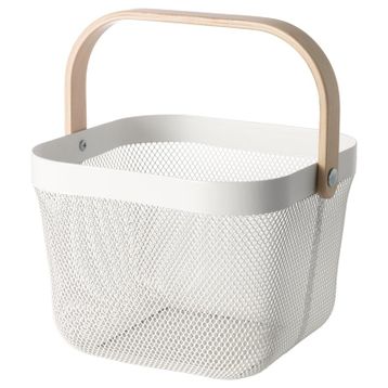IKEA Risatorp Beyaz 25x26x18 cm Sepet