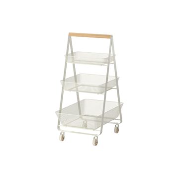 IKEA Risatorp Beyaz 57x39x86 cm Servis Arabası
