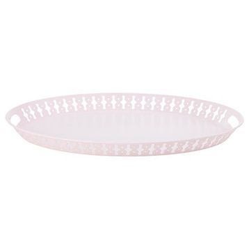 IKEA Romantısk Açık Pembe 52x39 cm Tepsi