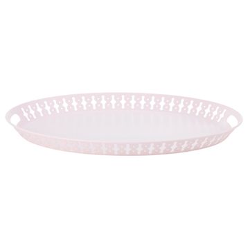 IKEA Romantısk Açık Pembe 52x39 cm Tepsi