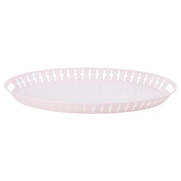 IKEA Romantısk Açık Pembe 52x39 cm Tepsi