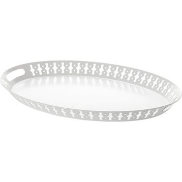 IKEA Romantısk Beyaz 52x39 cm Tepsi