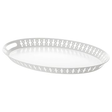 IKEA Romantısk Beyaz 52x39 cm Tepsi