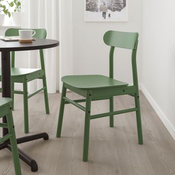 IKEA Rönnınge Yeşil Ahşap Sandalye