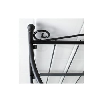 IKEA Rönnskar Siyah 37x176 cm Raf Ünitesi