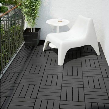 IKEA Runnen 0.81 m2 Koyu Gri Yer Döşemesi