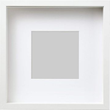 IKEA Sannahed Beyaz 25x25 cm Beyaz Çerçeve