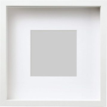 IKEA Sannahed Beyaz 25x25 cm Beyaz Çerçeve