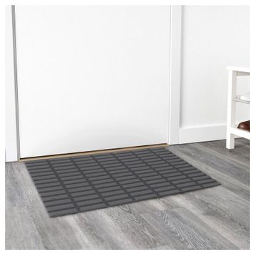 IKEA Sivested Koyu Gri 60x90 cm Paspas