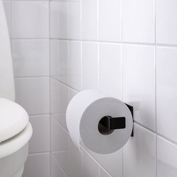 IKEA Skogsviken Siyah Tuvalet Kağıtlığı