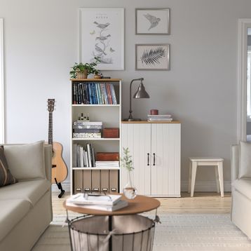IKEA Skrubvy 99494724 Beyaz Dolap