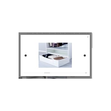 IKEA Skubb Beyaz 93x55x19 cm Saklama Kutusu