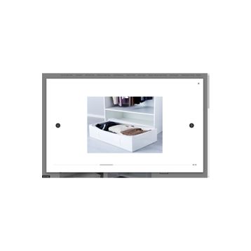 IKEA Skubb Beyaz 93x55x19 cm Saklama Kutusu