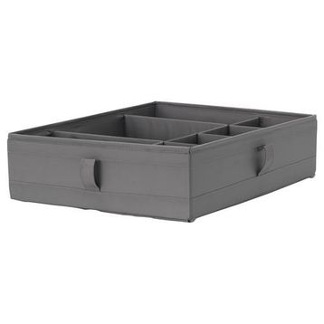 IKEA Skubb Koyu Gri 44x34x11 cm Bölmeli Kutu