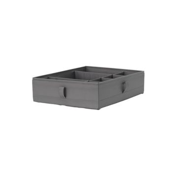 IKEA Skubb Koyu Gri 44x34x11 cm Bölmeli Kutu