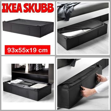 IKEA Skubb Siyah 93x55x19 cm Kutu