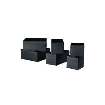 IKEA Skubb Siyah Kutu Seti
