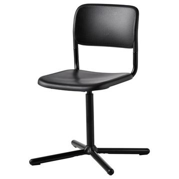 IKEA Smallen Siyah Çalışma Sandalyesi