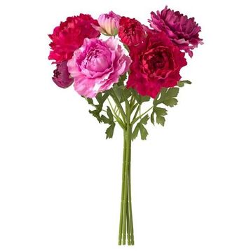 IKEA Smycka Beyaz 30 cm Yapay Çiçek