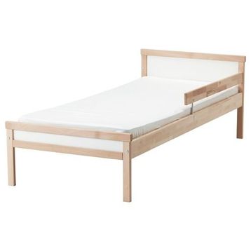 IKEA Snıglar Kayın Görünümlü 70x160 cm Çocuk Karyolası