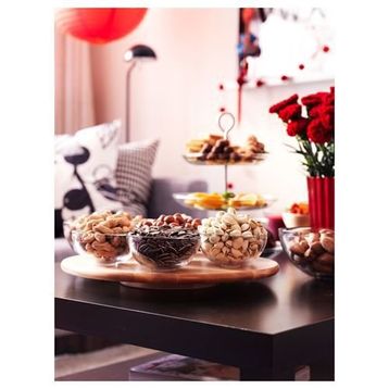 IKEA Snudda Huş 39 cm Dönen Tabla
