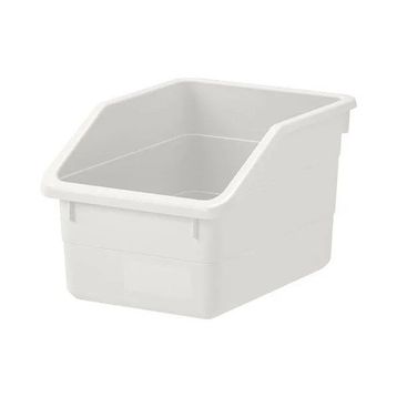IKEA Sockerbıt Beyaz 19x26x15 cm Kapaklı Kutu