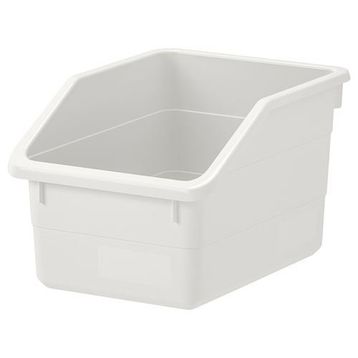 IKEA Sockerbıt Beyaz 19x26x15 cm Kapaklı Kutu