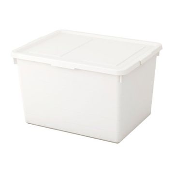 IKEA Sockerbıt Beyaz 38x51x30 cm Kapaklı Kutu