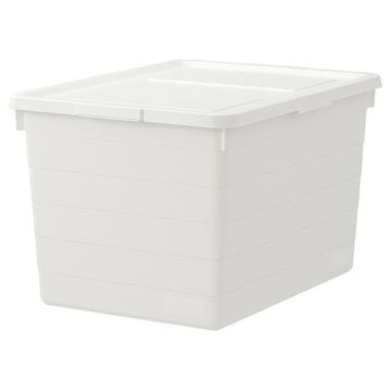 IKEA Sockerbıt Beyaz 38x51x30 cm Kapaklı Kutu
