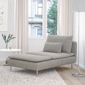 IKEA Soderhamn Viarp Bej Kahverengi Uzanma Koltuğu