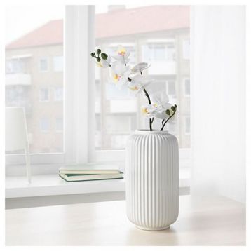IKEA STILREN Vazo Beyaz 22 cm