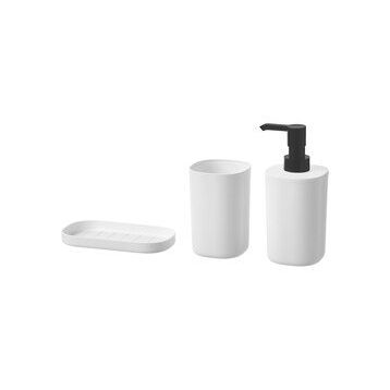 IKEA Storavan Beyaz Banyo Seti