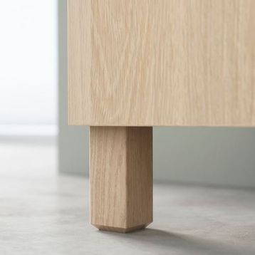 IKEA Stubbarp Ağartılmış Meşe Görünümlü Ayak