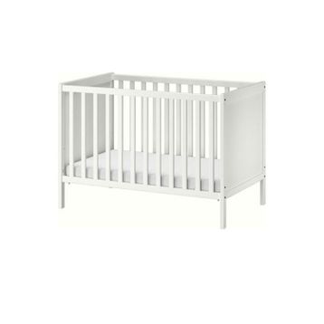 IKEA Sundvık Beyaz 60x120 cm Bebek Karyolası