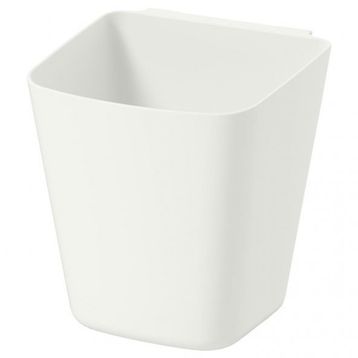 IKEA Sunnersta - 12x11 cm - Beyaz Askılı Raf Düzenleyici Kutu