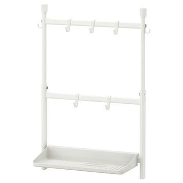 IKEA Sunnersta 45x65x45.7 cm Beyaz Duvar Rayı