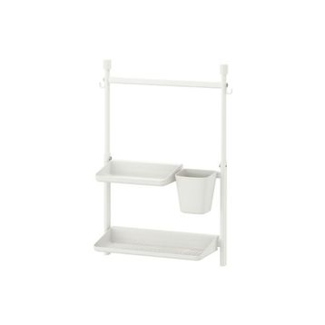 IKEA Sunnersta 45x65x45.7 cm Beyaz Duvar Rayı