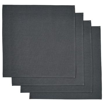 IKEA Svartsenap 35x35 cm Koyu Gri Kumaş Peçete
