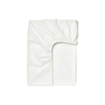 IKEA Taggvallmo Beyaz 90x200 cm Tek Kişilik Lastikli Çarşaf