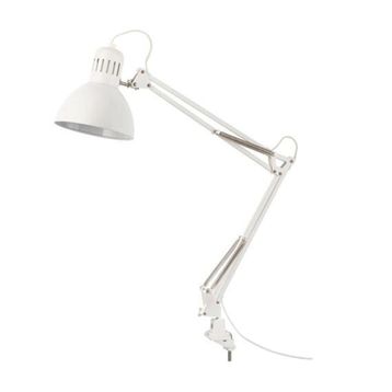 IKEA Tertial Beyaz 17 cm Çalışma Lambası