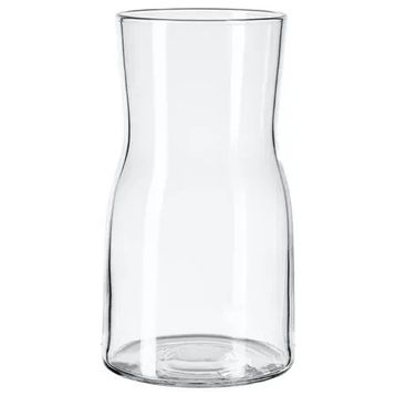 IKEA TIDVATTEN Vazo Saydam Cam 18 cm