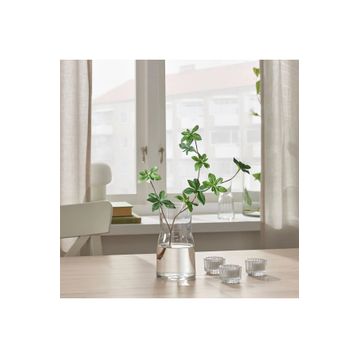 IKEA TIDVATTEN Vazo Saydam Cam 18 cm
