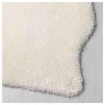 IKEA Toftlund Beyaz 55x85 cm Yapay Koyun Postu