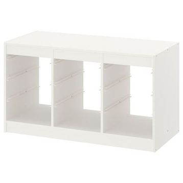 IKEA Trofast 46x30x145 cm Beyaz Saklama Ünitesi İskeleti