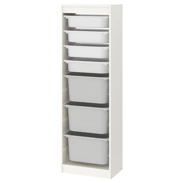 IKEA Trofast Beyaz 46x30x145 cm İskelet