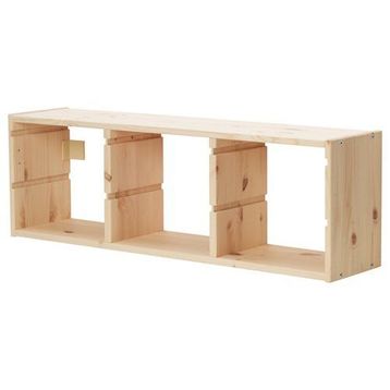 IKEA Trofast Çam 93x30 cm Duvar Rafı